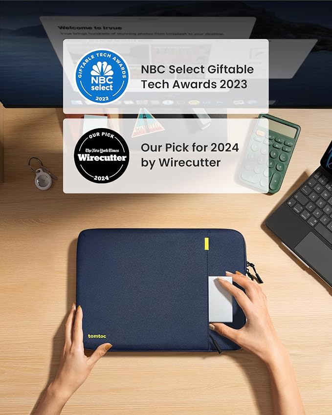 tomtoc 360° Protective Tablet Sleeve - Image 2