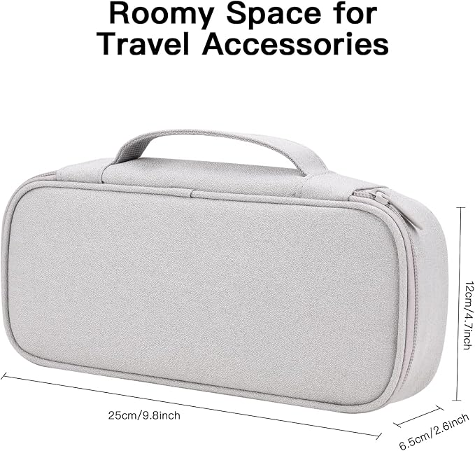 Cord Organizer Travel Case, Portable Tech Organizer Pouch Bag - Image 3