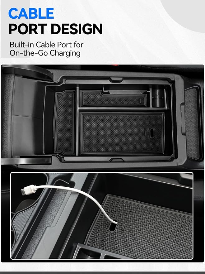 5PCS Center Console Organizer Tray - Image 8