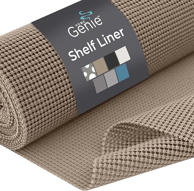 HOME GENIE Shelf Drawer and Cabinet Liner, Durable by HomeGenie