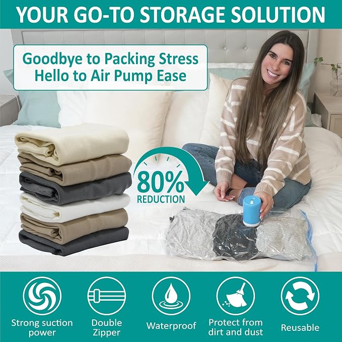 30 Pack Vacuum Storage Bags - Image 2