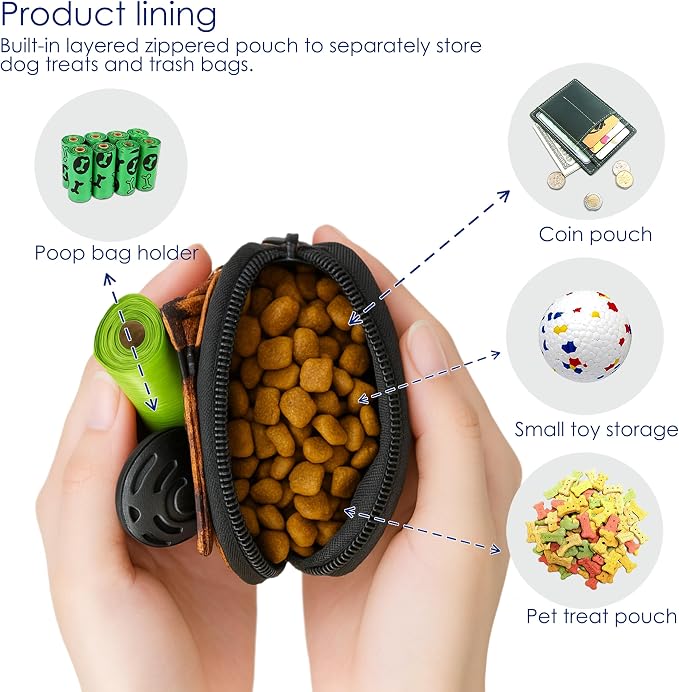 Dog Treat Pouch for Pet Walking and Training - Image 3