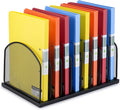 Huron 8-Slot Vertical File Binder Organizer Storage by Huron