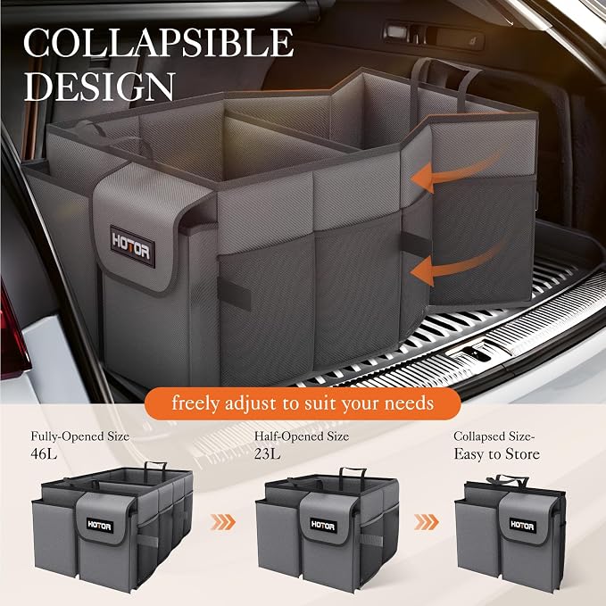 HOTOR Foldable Trunk Organizer - Image 4