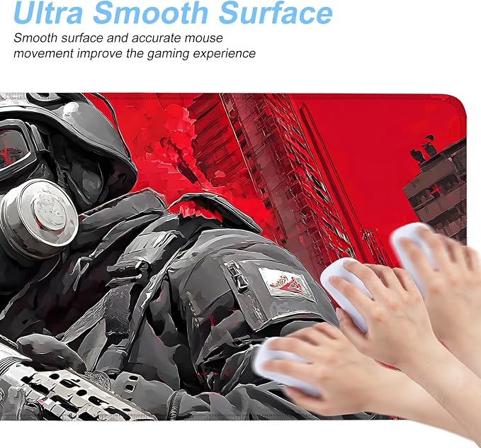 Tactical Soldier Gaming Mouse Pad – 31.5" x 11.8" Extended Desk Mat - Image 4