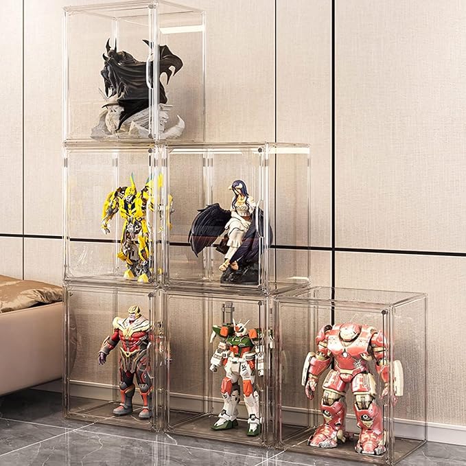 Clear Stackable Plastic Storage Bins - Image 2