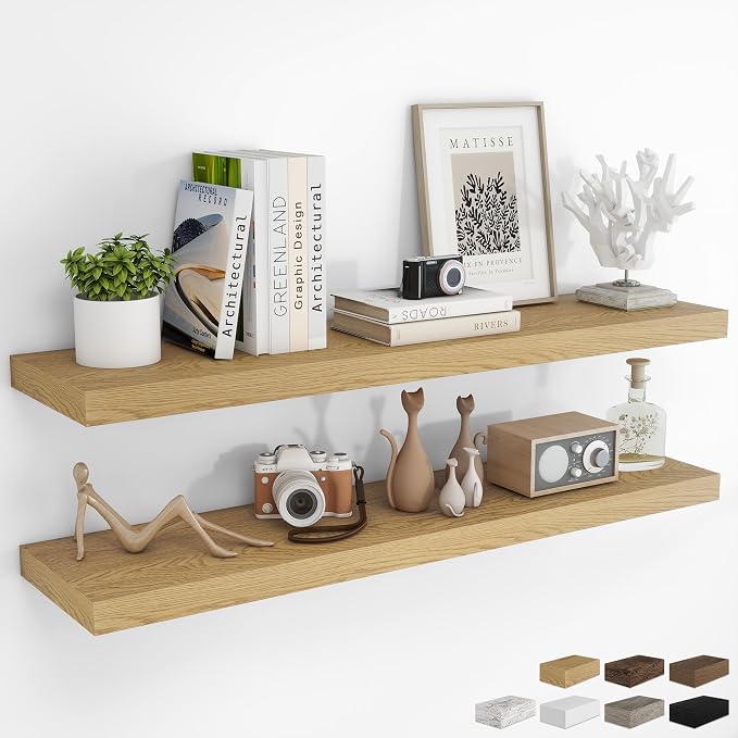 RICHFOCUS 48Inch Floating Shelves by Unknown