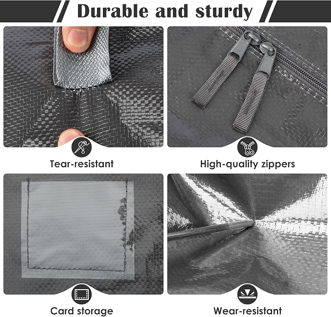 6 Pack Extra Heavy Duty Large Moving Bags - Image 3