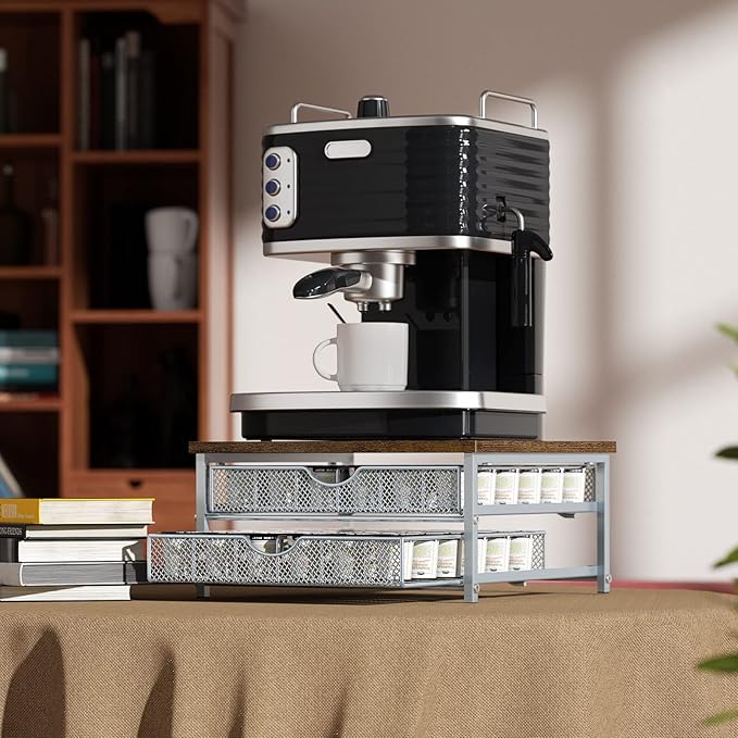Coffee Pod Holder For Counter, Coffee Pod Drawer for Keurig Pod Storage Drawer - Image 4