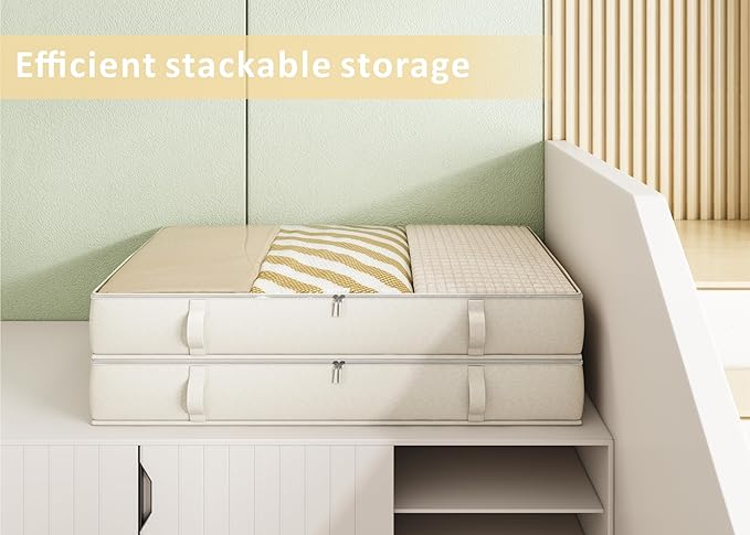 Vailando Storage Containers, 6 Inches Tall 60L Underbed Storage Bins - Image 7