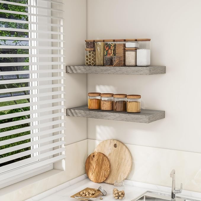 RICHFOCUS 24Inch Floating Shelves - Image 4