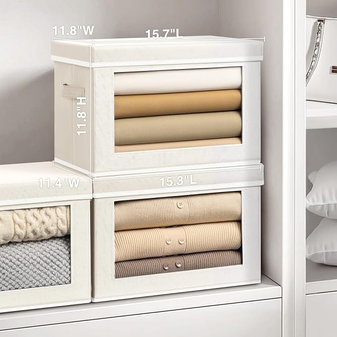 Large Storage Bins with Lids - Image 2