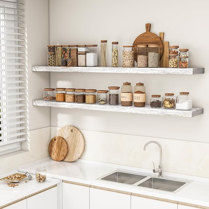 RICHFOCUS 72Inch Floating Shelves - Image 3