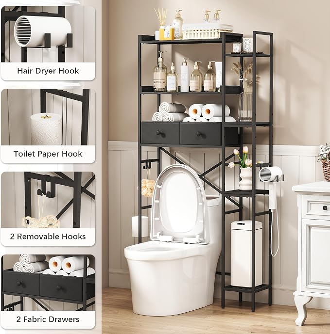 Over The Toilet Storage Shelf - Image 3