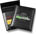 2 Pack Lipo Safe Bags, Fire Retardant Lipo Battery Bag, 6.9''x9'' Black by Unknown