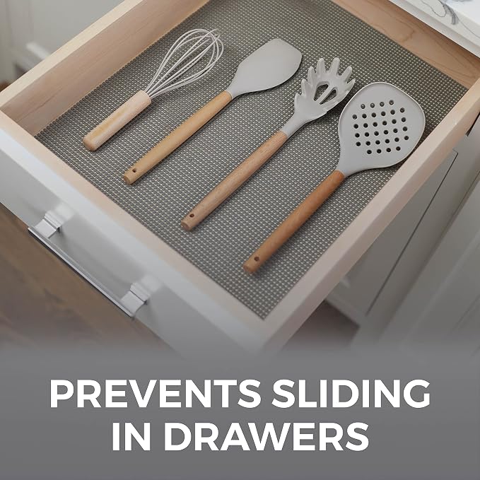 HOME GENIE Shelf Drawer and Cabinet Liner, Durable - Image 3