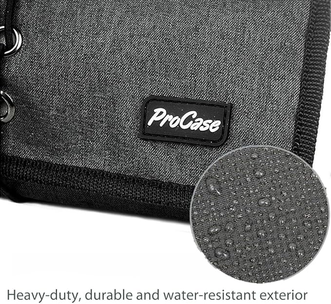 ProCase Electronic Organizer Cord Pouch, Travel Cable Charger Phone Accessories - Image 4