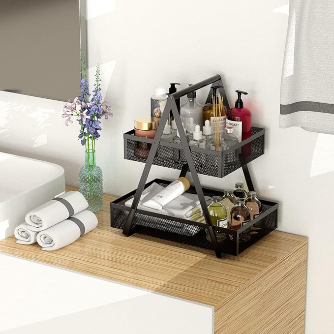EKNITEY Tiered Snack Organizer Countertop - Image 3