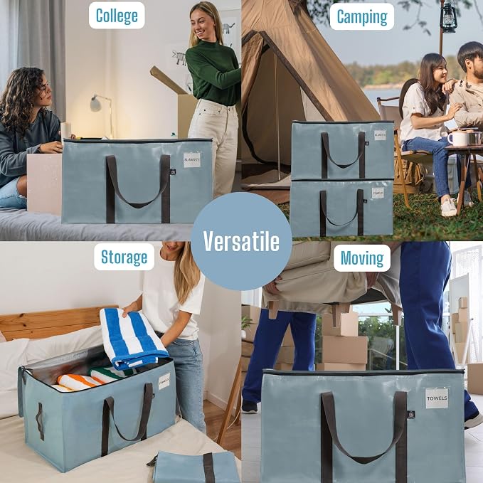 VENO 8 Pack Moving Bags, Upgraded Heavy Duty, Moving Boxes Alternative - Image 5