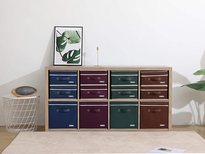 YueYue Foldable Fabric Closet Organizer Bins Box Storage - Image 3