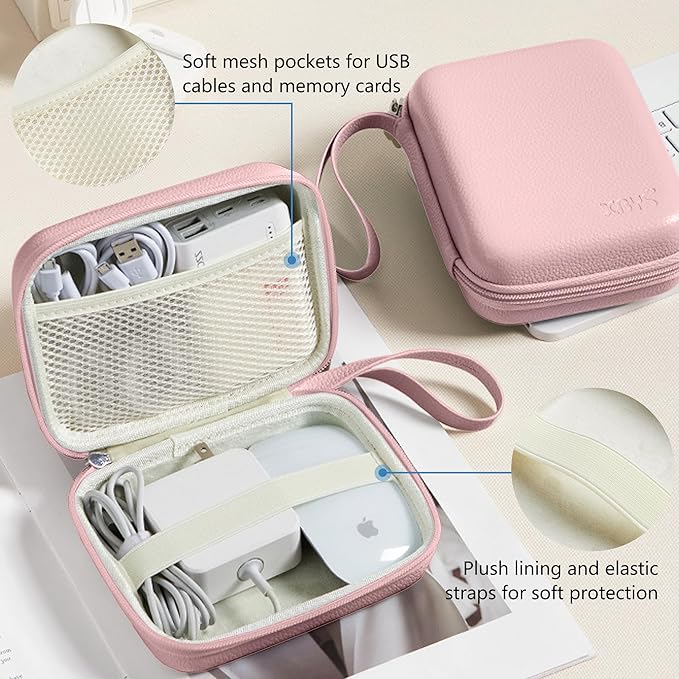 Charger Case for Macbook, Portable Tech Electronic Organizer Bag, Travel - Image 5