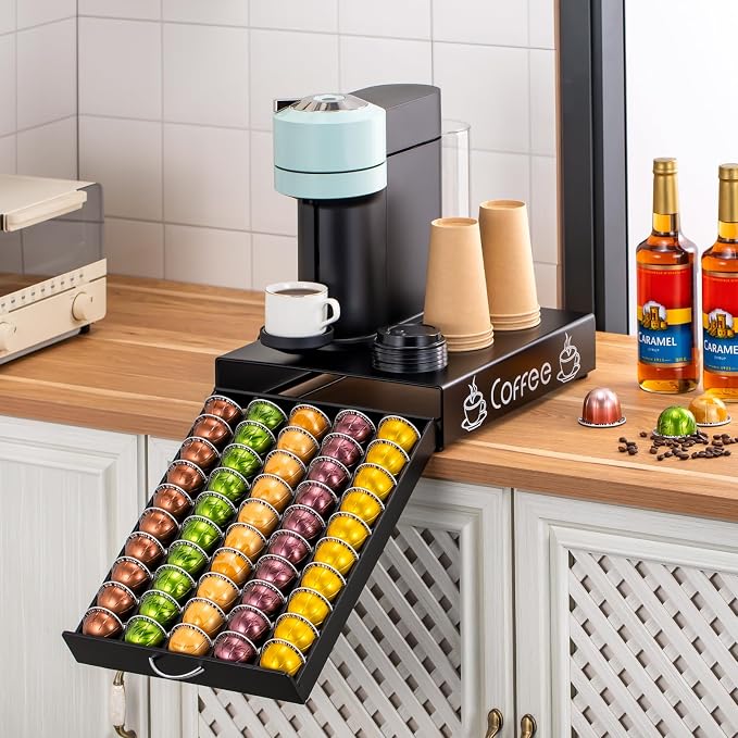 Rice rat Nespresso Pod Holder Pod Drawer Cabinet Pod Storage Rack - Image 2