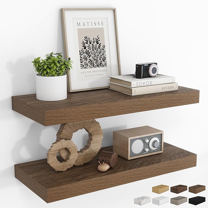 RICHFOCUS 24Inch Floating Shelves by Unknown