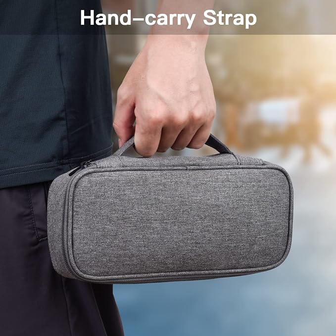 Tech Organizer Travel Case, Electronics Carrying Pouch Bag - Image 5