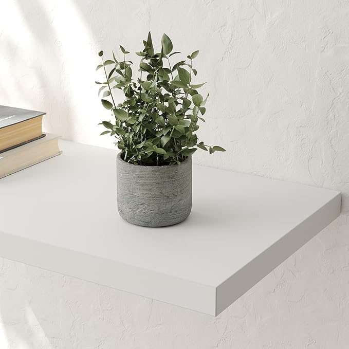 Wall Shelf Set of 3, Wooden Floating Wall Shelf - Image 2