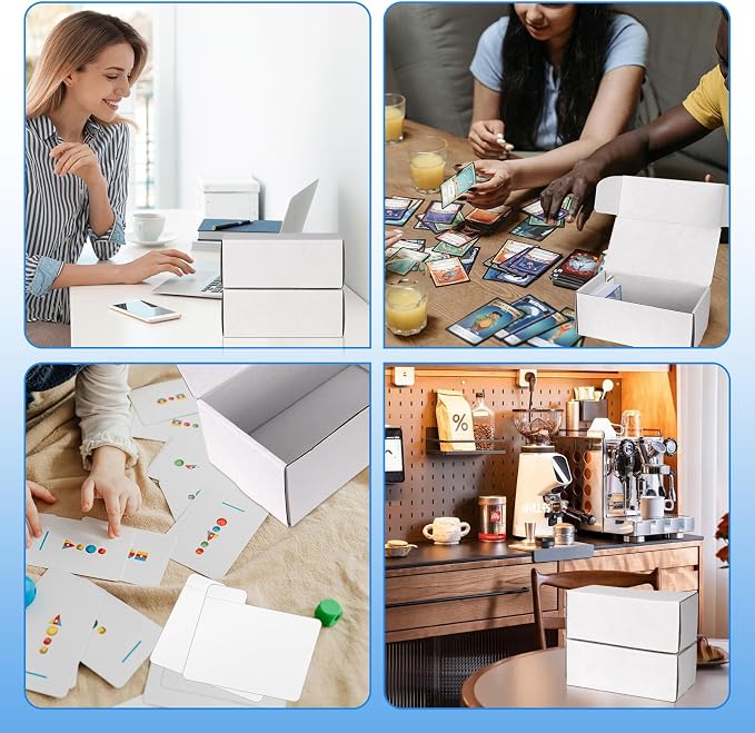 Trading Card Storage Box with Dividers, 12 Pack • 400 Count Bulk Card - Image 4