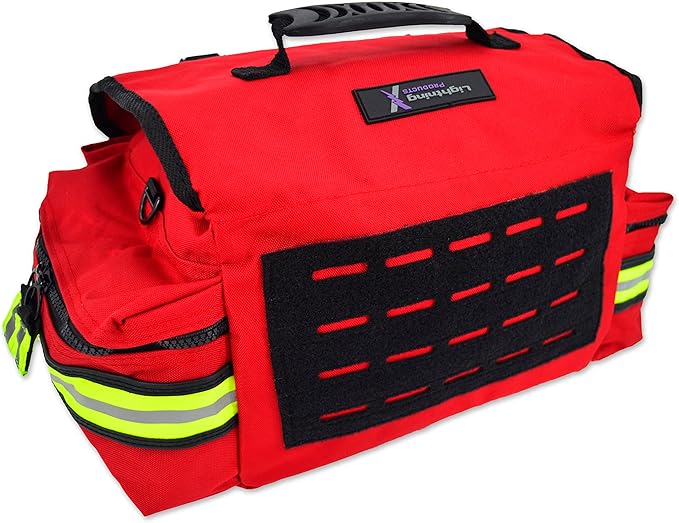 Lightning X Personalized First Responder EMT EMS Trauma Bag w/Stocked First Aid - Image 4