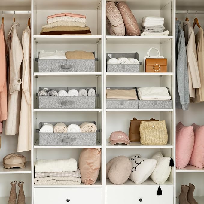 GRANNY SAYS Closet Organizers and Storage, Trapezoid Storage Bins, Dog Toy Bin - Image 4