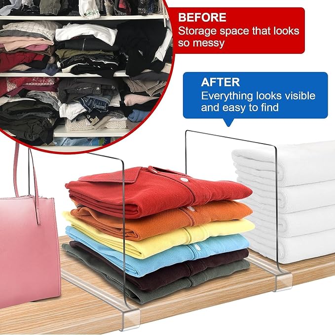 Acrylic Shelf Dividers - Image 4