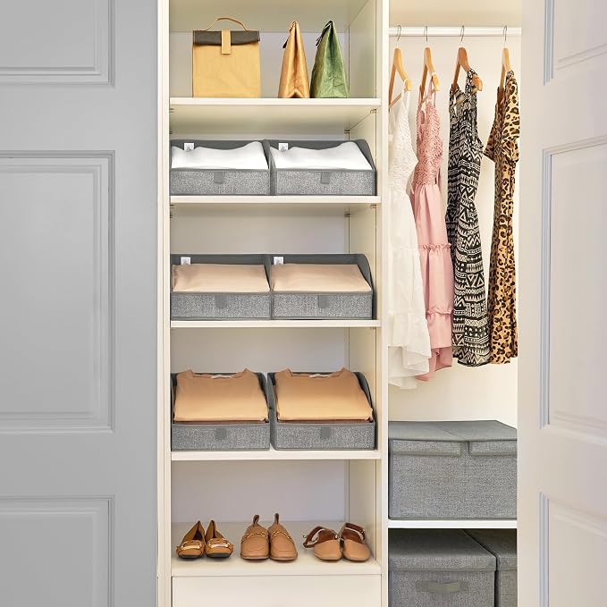 GRANNY SAYS Closet Storage Bins, Clothes Organizer and Storage Bins, Trapezoid - Image 4