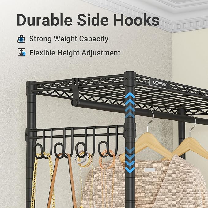 VIPEK R3 Plus Rolling Clothes Rack - Image 4