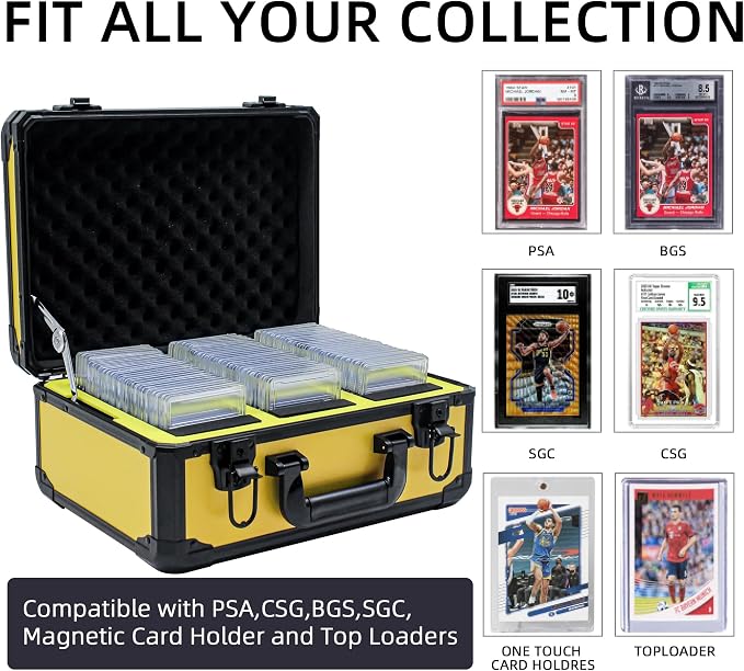 Graded Card Storage Box; Durable Sports, PSA Card Storage Case- Trading Card - Image 4