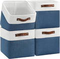Foldable Storage Cubes 11x11 Inch, Collapsible Storage Basket by Patvingot