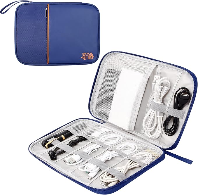 SELLYFELLY Electronics Organizer Travel Cord Organizer Case Compact Electronics by SELLYFELLY