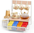 Tea Bag Organizer, Wood Tea Organizer and Storage Cheast, Tea Bag Holder by DGWJSU
