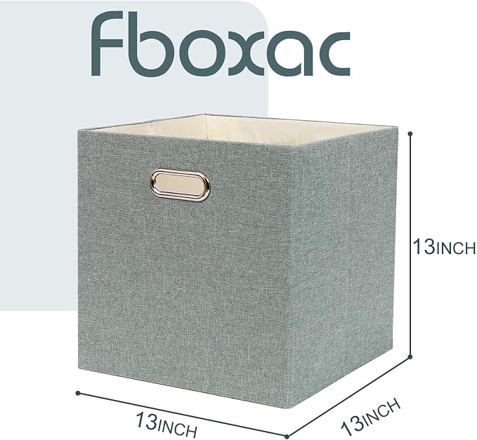 Collapsible Organization Basket Fabric Foldable Box - Image 3