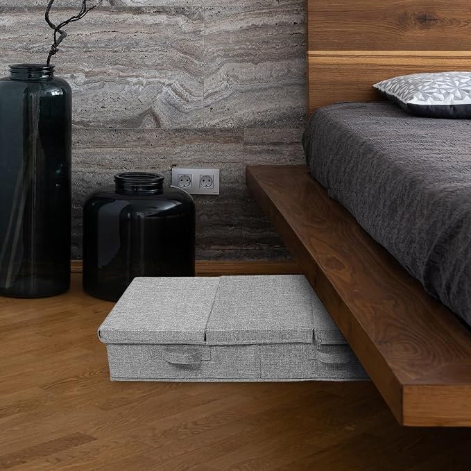 STOBAZA Foldable Under Bed Clothes Storage Box - Image 5