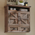 ACCOHOHO Bathroom Wall Cabinet, Farmhouse 24" Wide Medicine Cabinet by ACCOHOHO