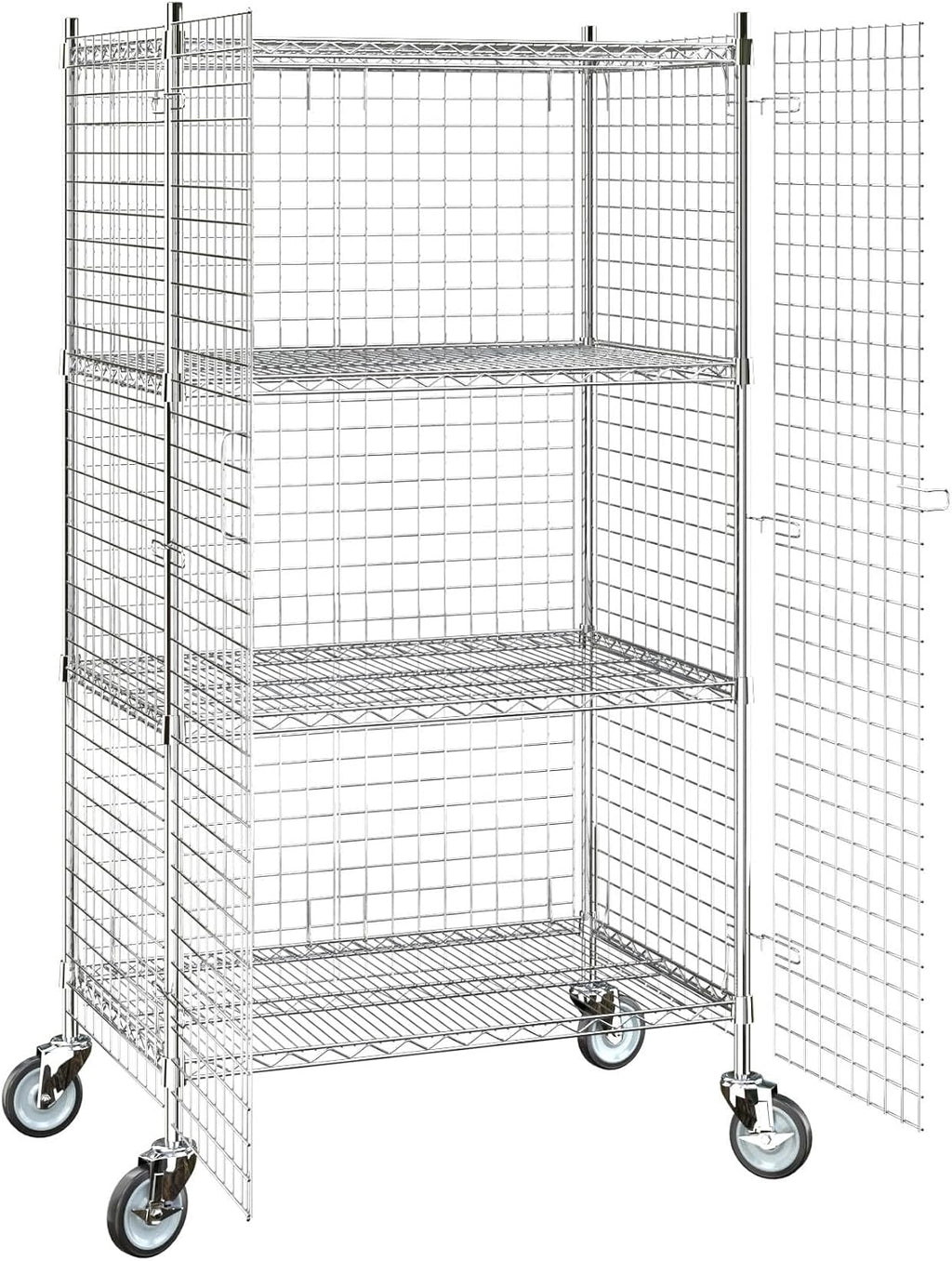 24"x36"x70" Metal Wire Chrome Security Heavy Duty Commercial NSF