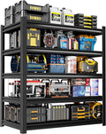 72" H Garage Shelving, 5-Tier Heavy Duty Shelving Unit, 3000LBS Adjustable by Unknown
