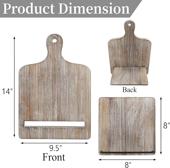 Wood Cookbook Stand Cookbook Holder: Kitchen Adjustable Cookbook Holder Recipe - Image 7