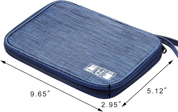 SELLYFELLY Travel Electronics Organizer Portable Cable Organizer Bag - Image 3