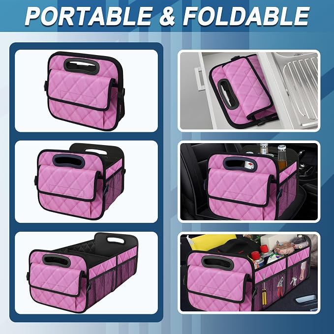 Deosk Car Trunk Organizer for SUV, Car Organizers and Storage - Image 4