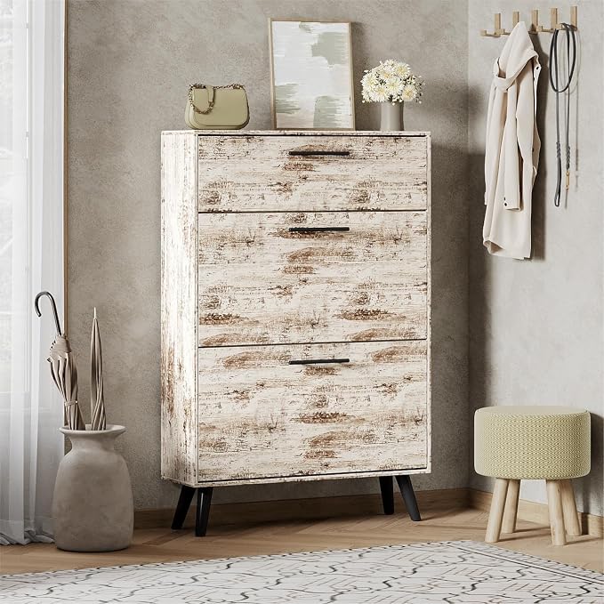 MU Shoe Cabinet Storage for Entryway, Shoe Organizer by MU