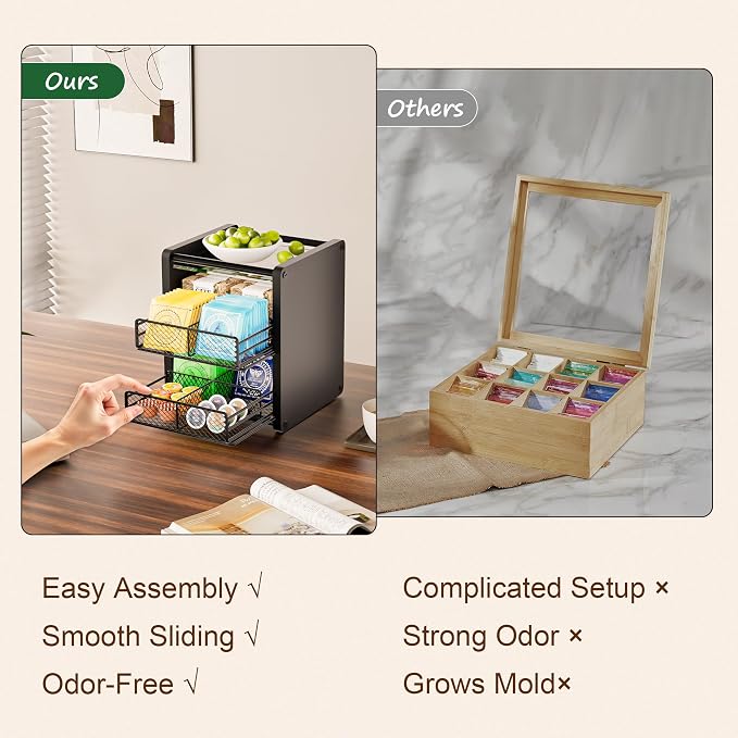 Tea Bag Organizer Box - Image 6