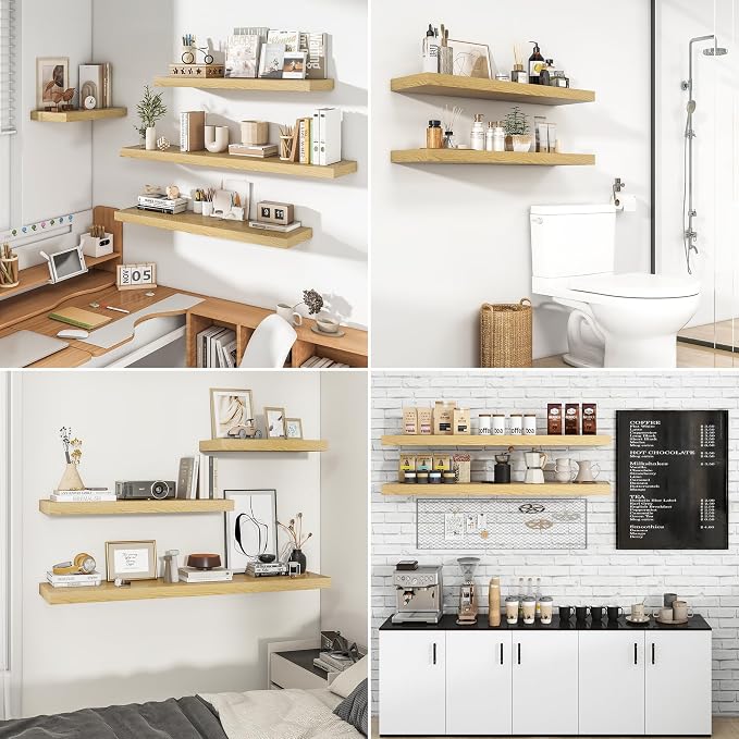 RICHFOCUS 72Inch Floating Shelves - Image 7